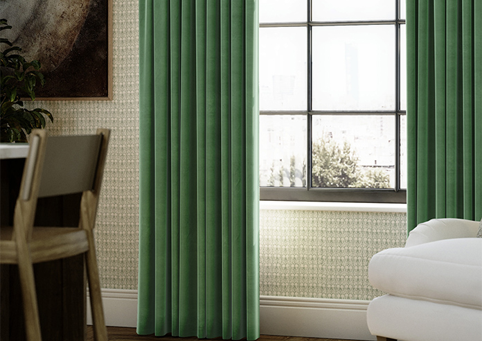 Ultra Luxe Velvet, Jade - Made to Measure Curtains - Image 5